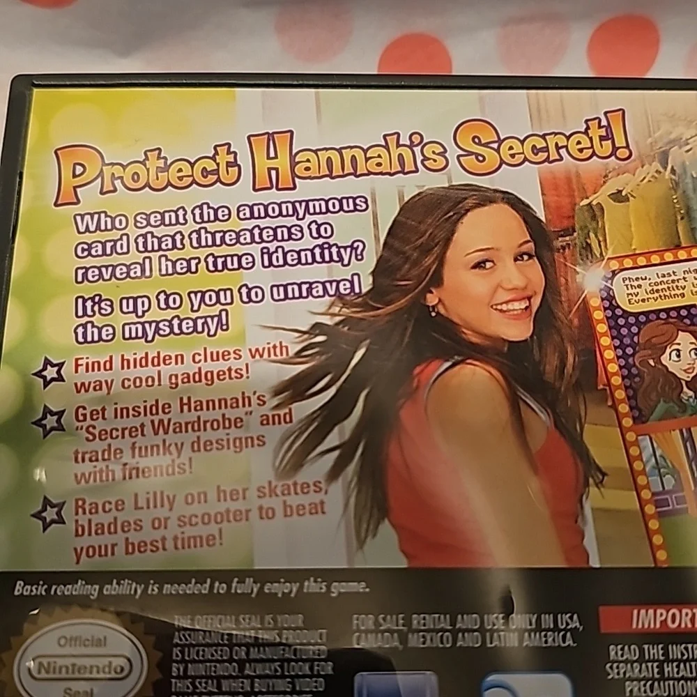 Nintendo ds hannah